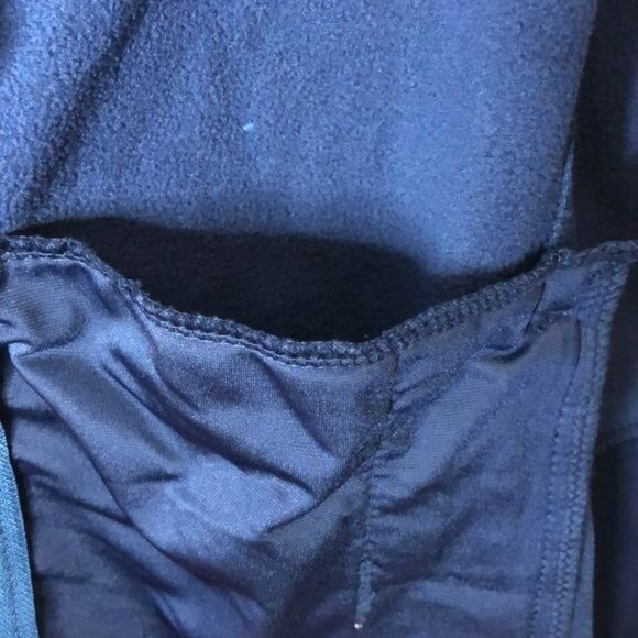 NWT Lands End Womens Fleece Jacket Lightweight Navy Blue M MEDIUM - Picture 5 of 11